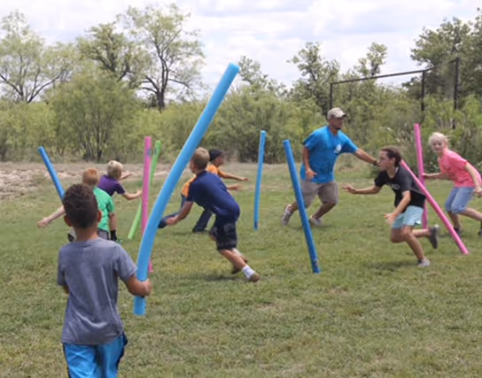 Recreation at Pecos River Encampment